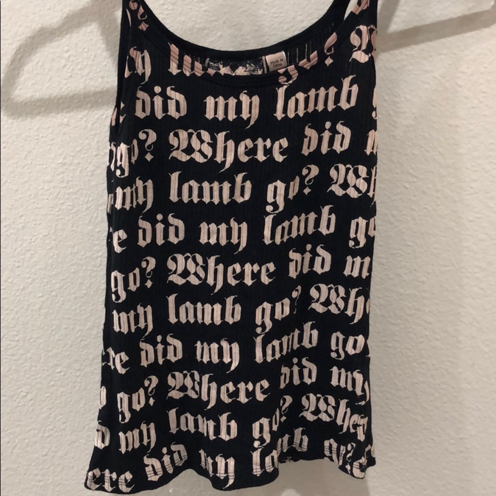 L. A. M. B Where did my lamb go tee